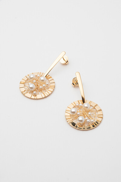 FotoBrinco Dourado Círculo Amarado