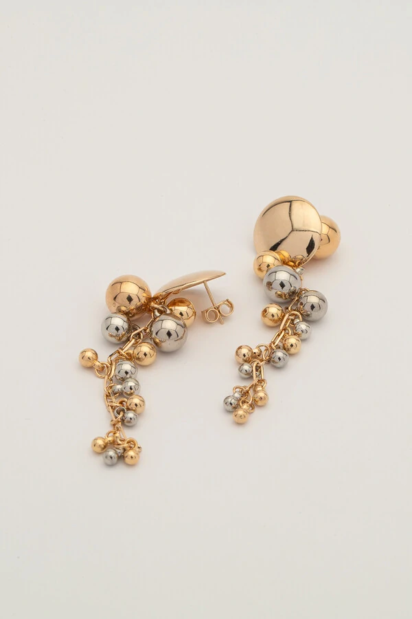 Brinco Duo Color Pastinha Cascata Bubbles