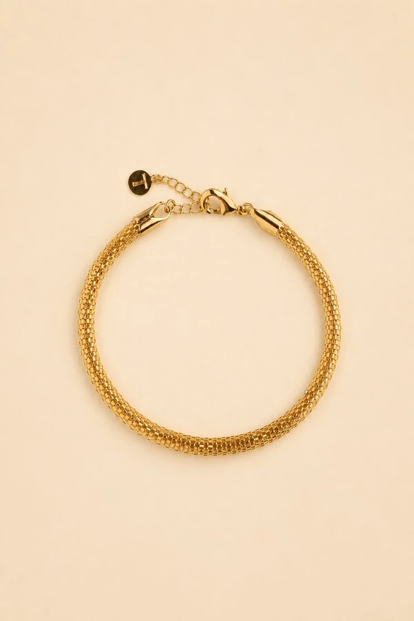 Pulseira Malha Dourada