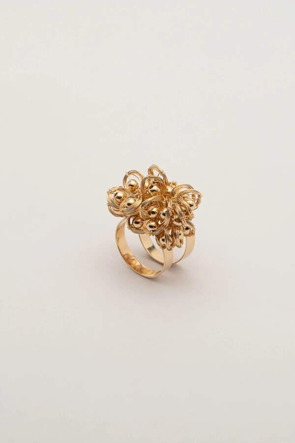 Colar Dourado Cachinhos