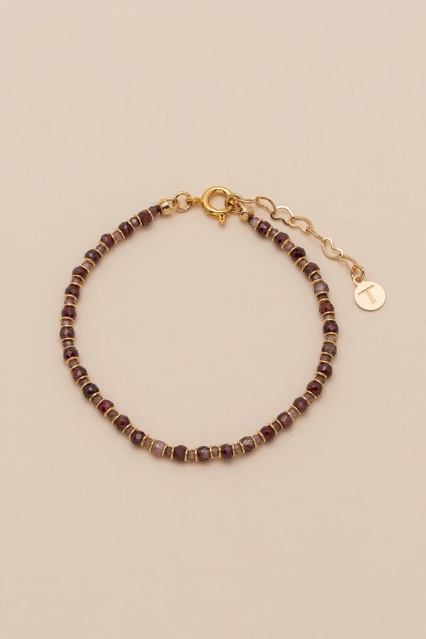 Pulseira Ibiza Mini Zircônia Banho Ouro 18K