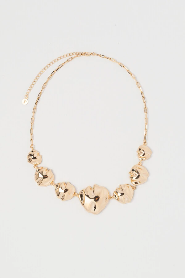 Colar Dourado Maxi Dunas