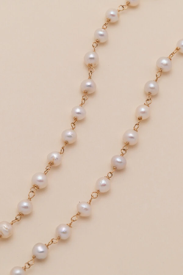 Colar Choker Siena Pérola Natural