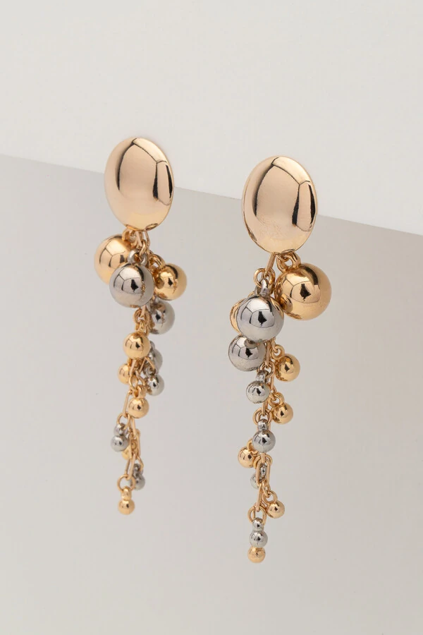 Brinco Duo Color Pastinha Cascata Bubbles