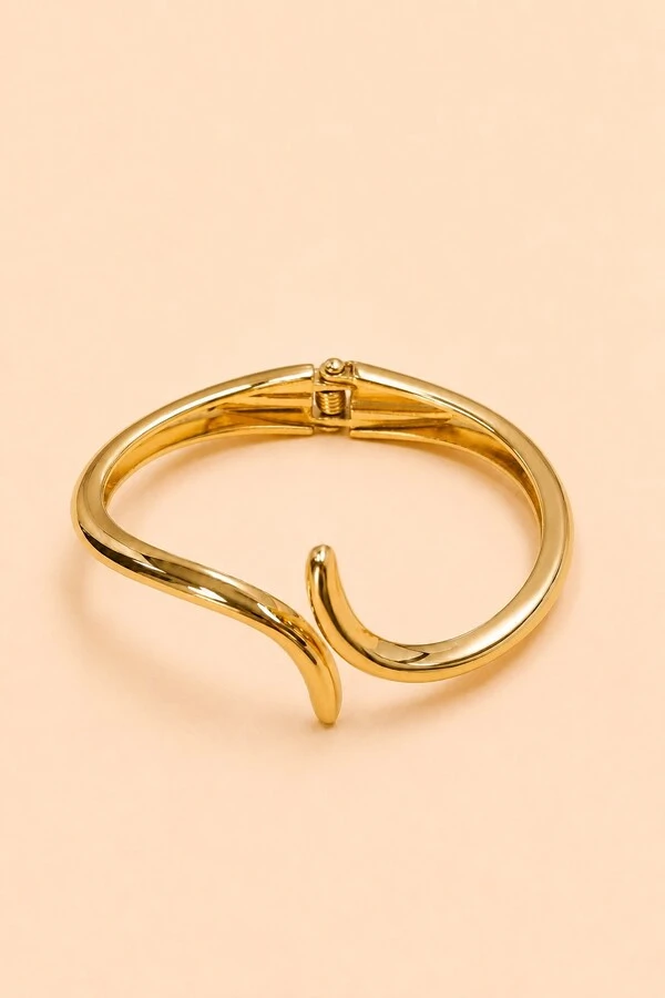 Pulseira Bracelete Forma Encontro Slim