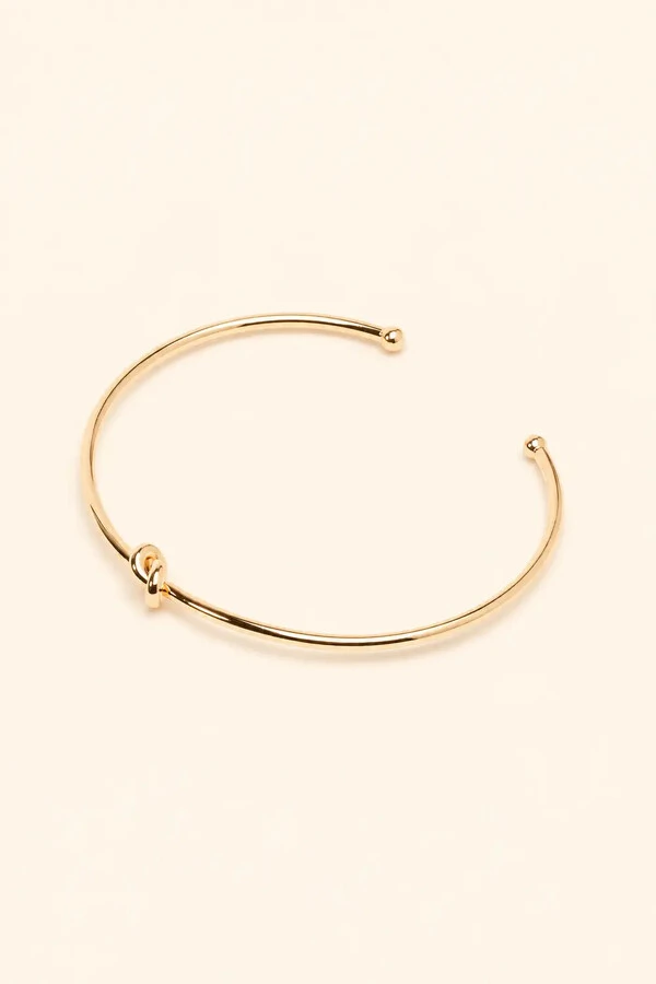 Pulseira Dourada Nó