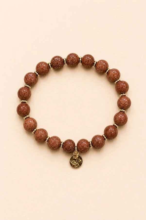 Pulseira Goldstone Eden Banho Ouro 18K