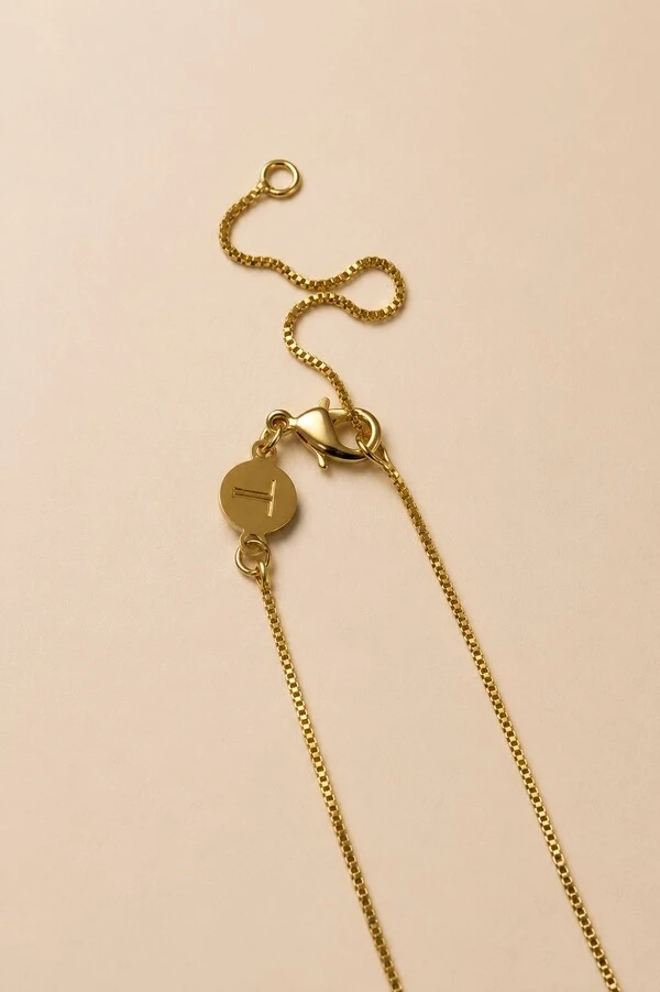 Colar Veneziana 45 cm Banho Ouro 18K
