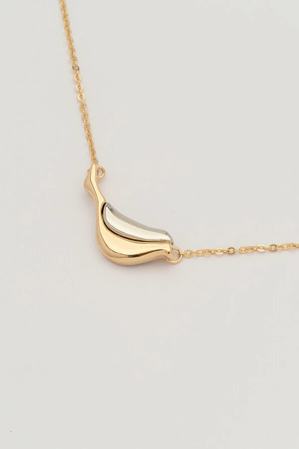 Colar Dourado Mãe e Filho