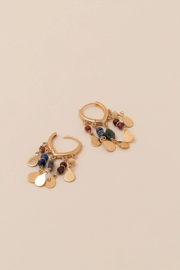 Brinco Biarritz Cachinho Dream Banho Ouro 18K