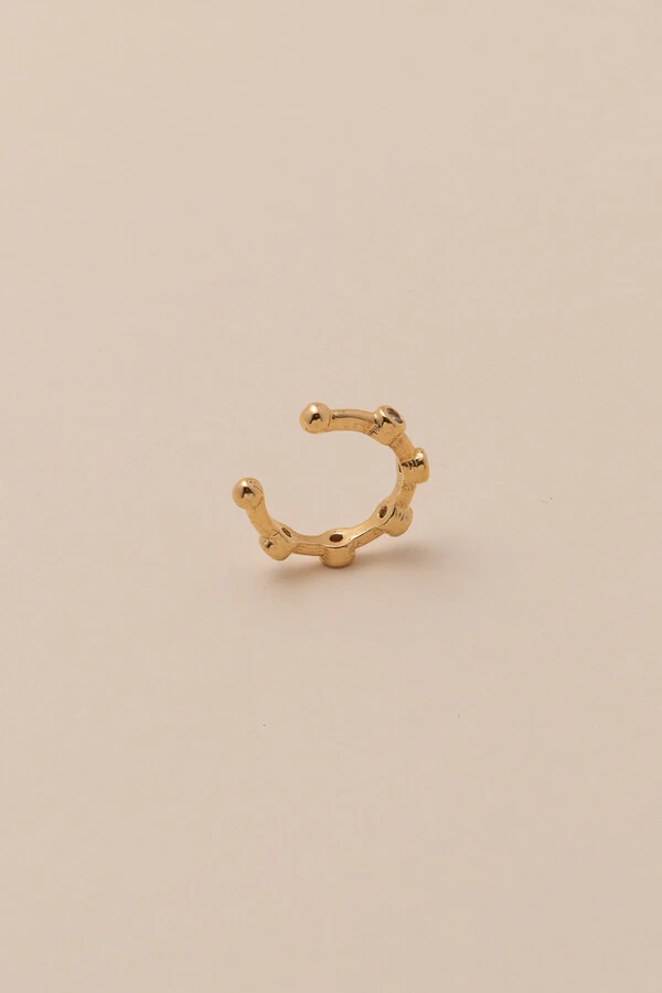 Piercing Fake Zircônias Pé Banho Ouro 18K