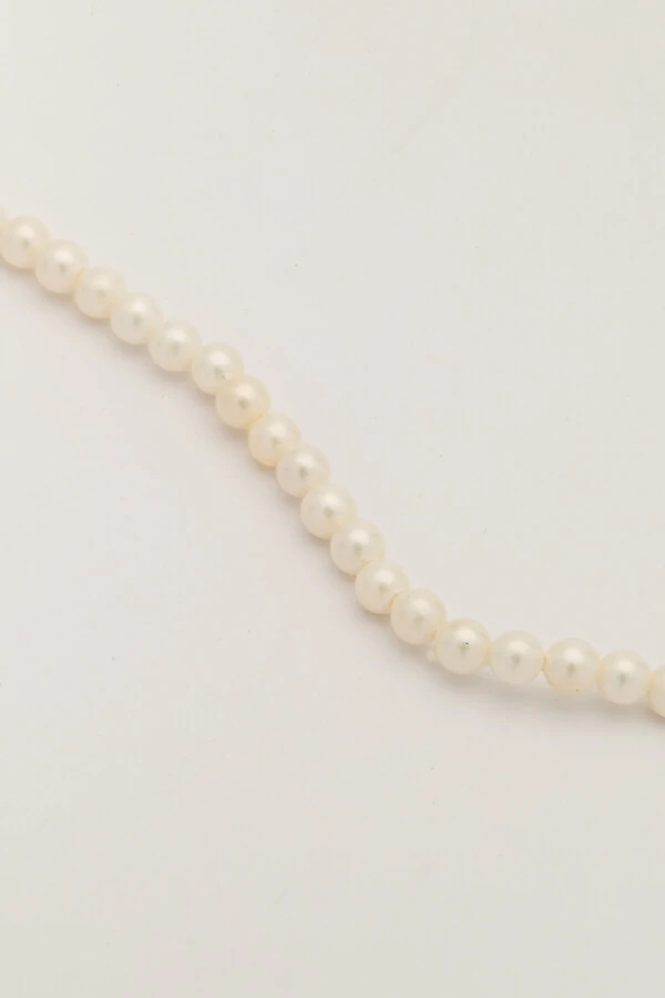 Colar Choker Pérola Shell Banho Ouro 18k