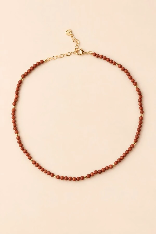 Colar Sevilha GoldStone Banho Ouro 18k