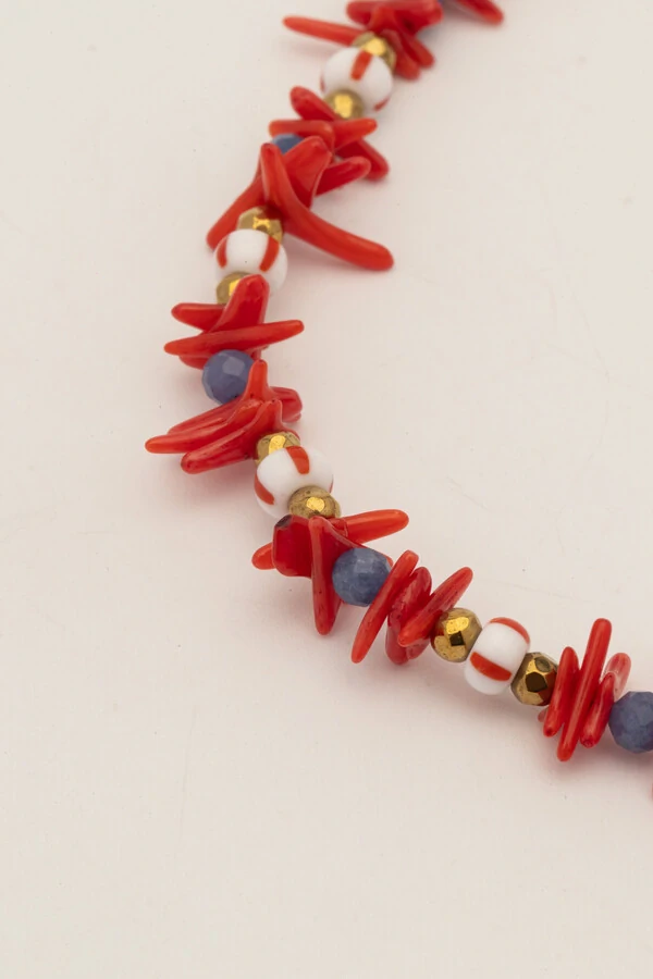 Pulseira Fishermen’s Core Jade Blue Banho Ouro 18K