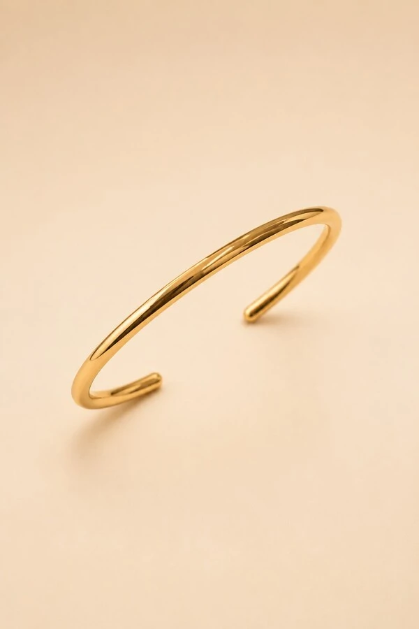 Pulseira Bracelete Fio Dourado