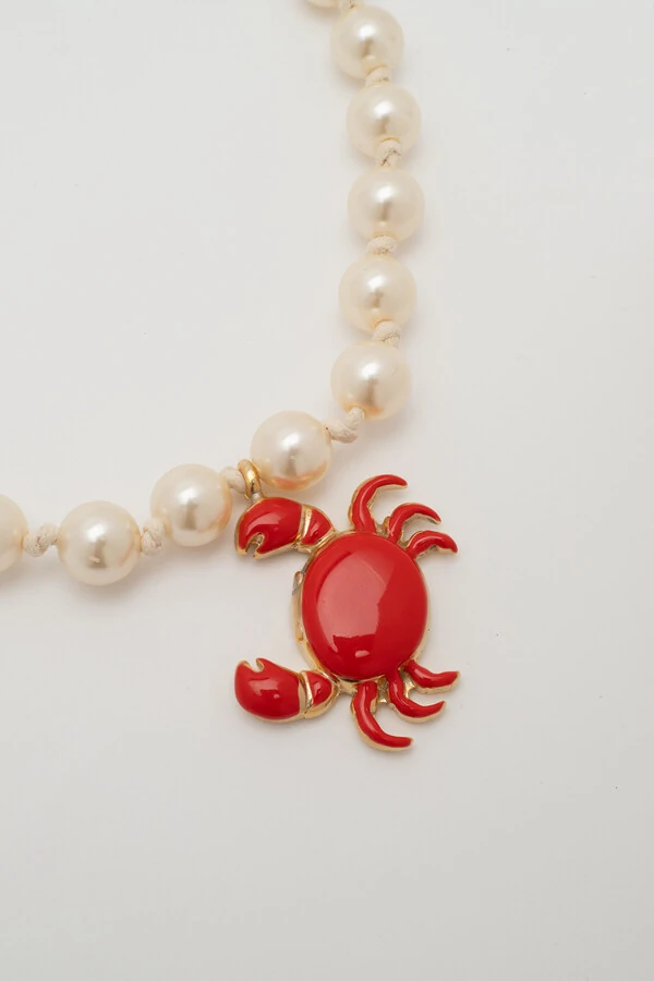 Colar Dourado Crustáceo