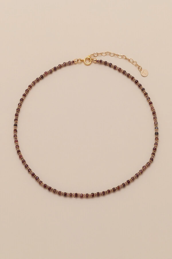 Colar Choker Ibiza Mini Zircônia Banho Ouro 18K