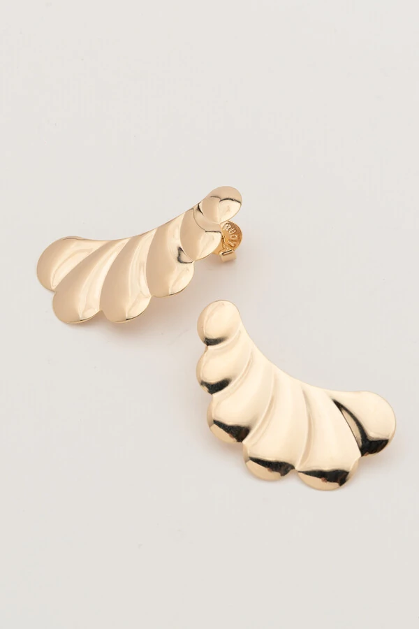 Brinco Dourado Nuvem M