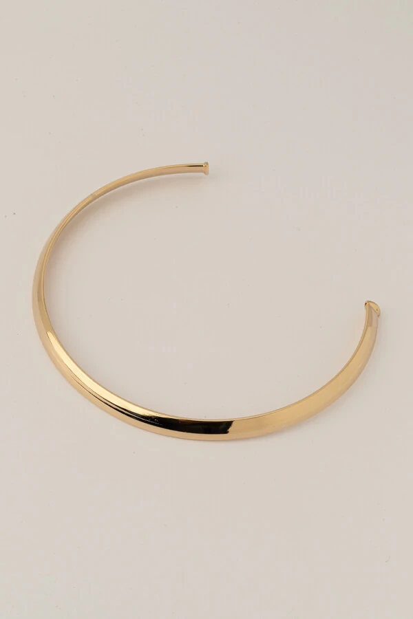 Colar Choker Aro Dourado