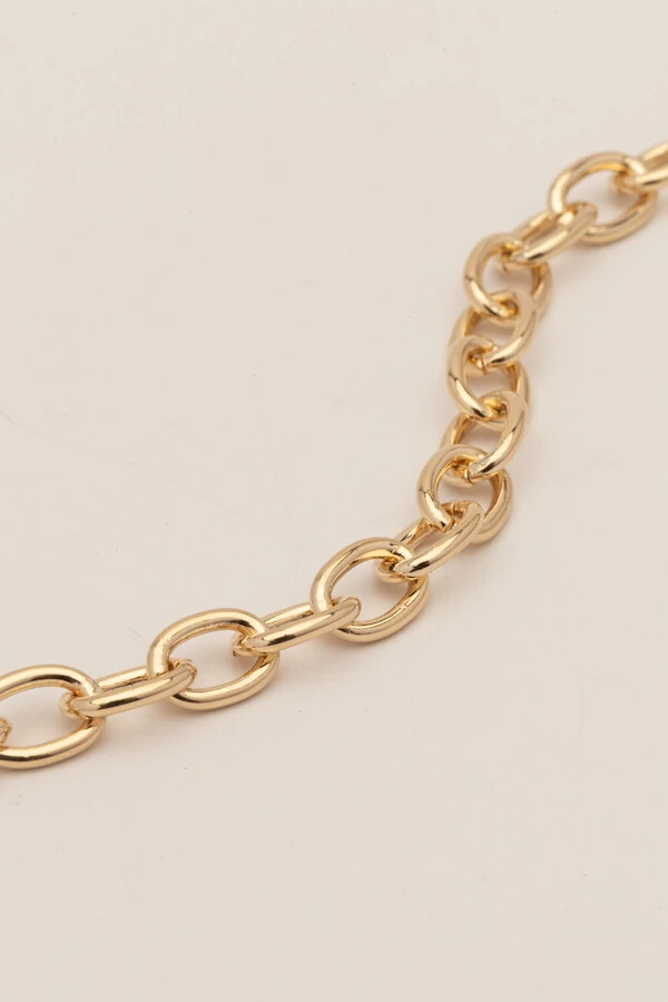 Pulseira Mini Elos Dourado