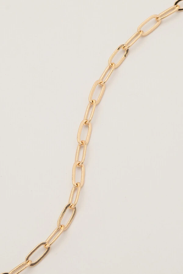 Colar Dourado Mini Elos