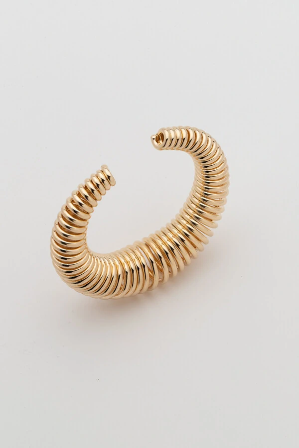 Pulseira Mola Dourada