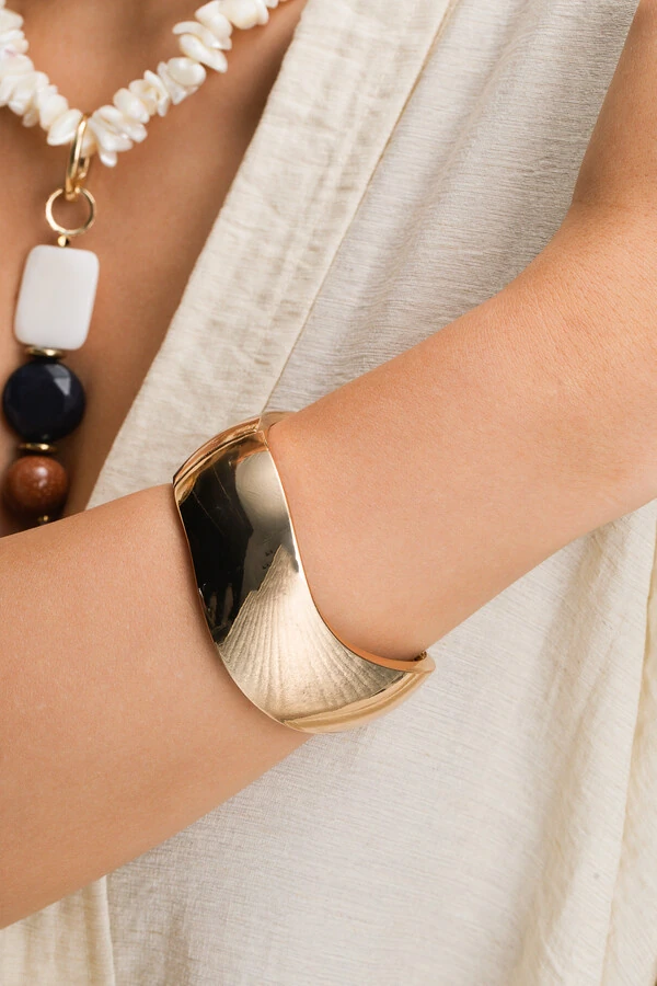 Pulseira Bracelete Ondulado