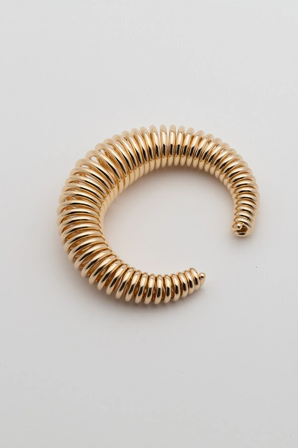 Pulseira Mola Dourada