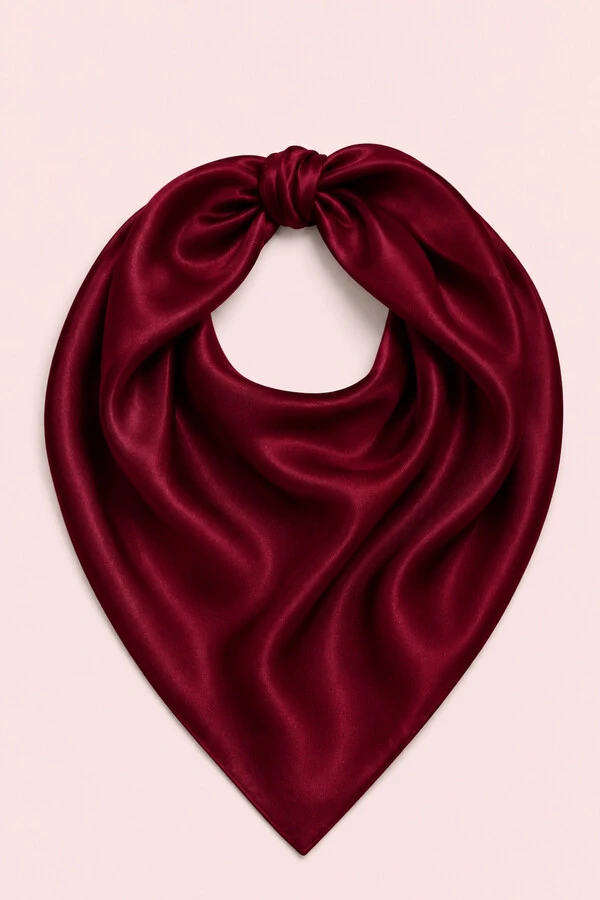 Lenço Liso Acetinado