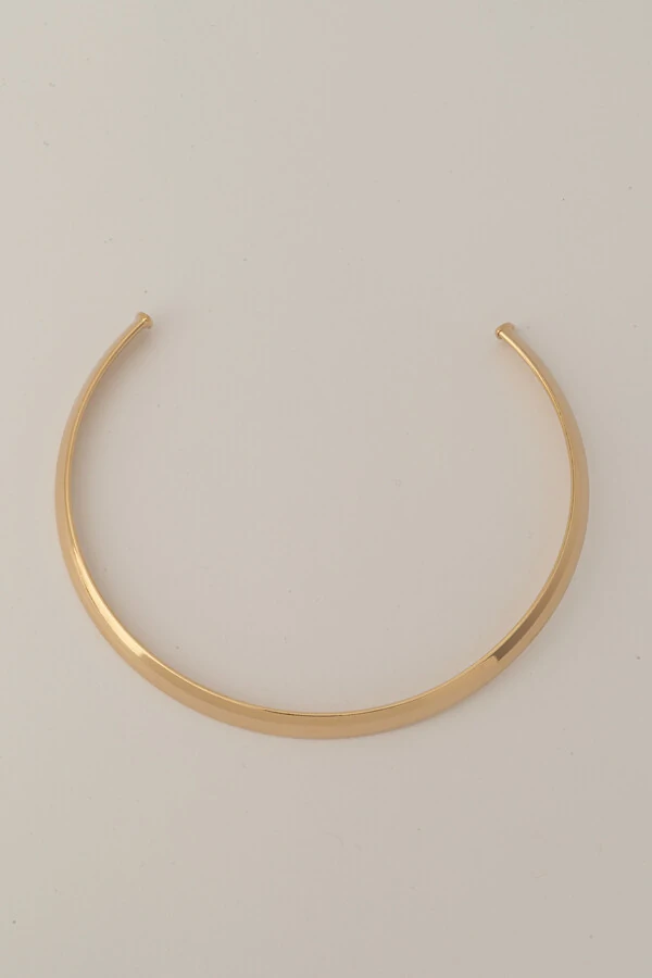 Colar Choker Aro Dourado