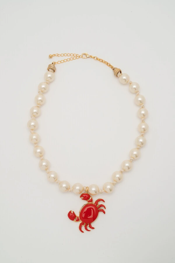 Colar Dourado Crustáceo