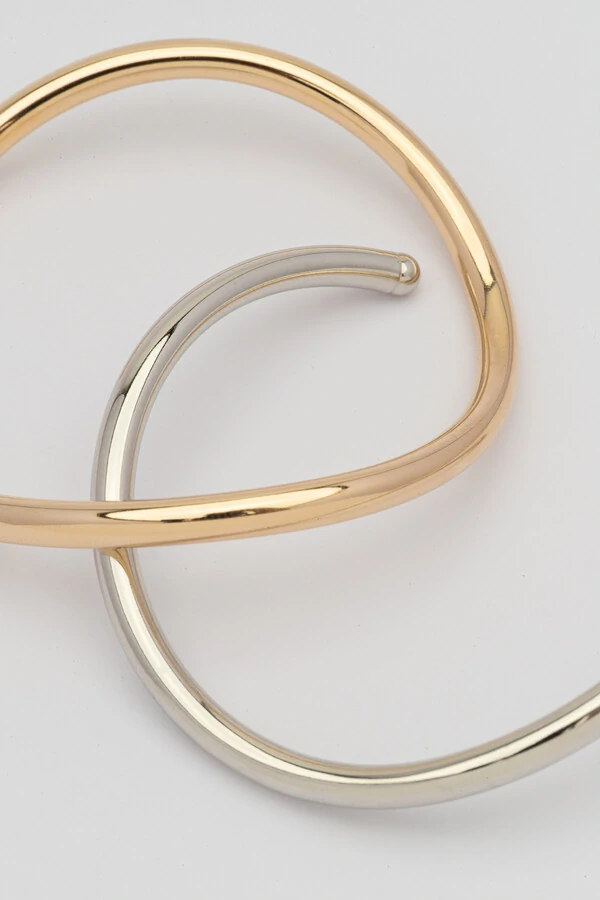 Pulseira Dupla Tubo Dois Banhos