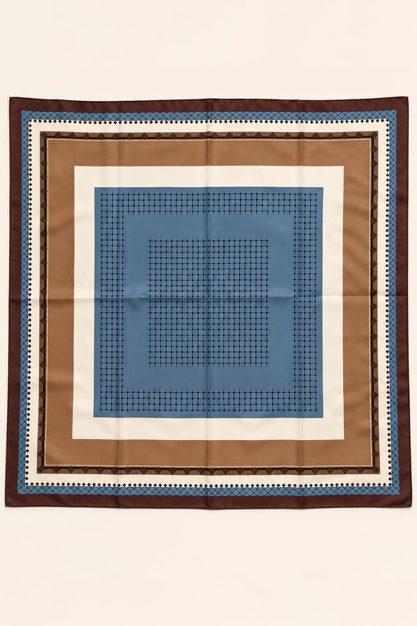 Lenço Estampa Geometrica