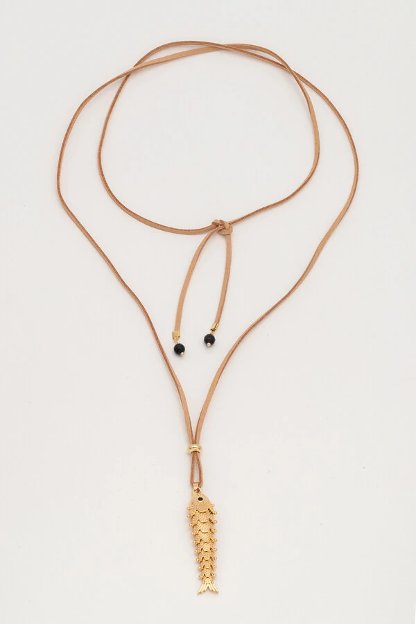 Colar Camurça Peixe Maleável