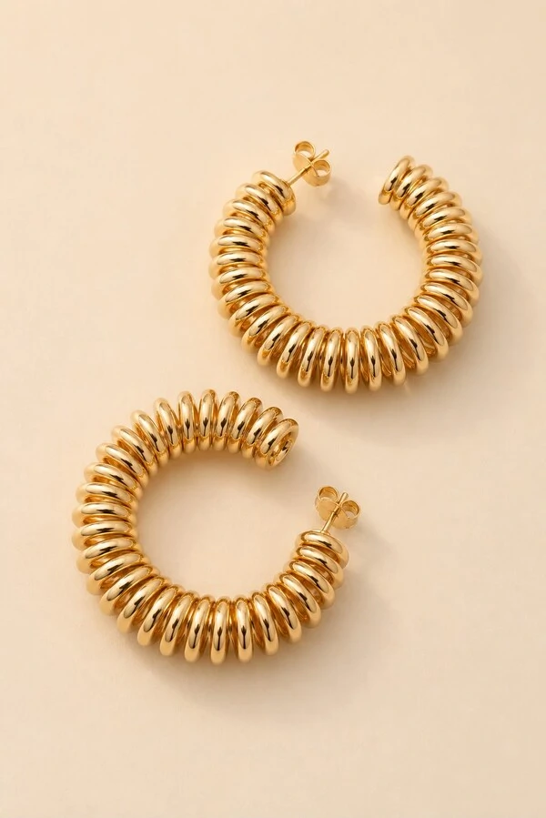 Brinco Dourado Mola