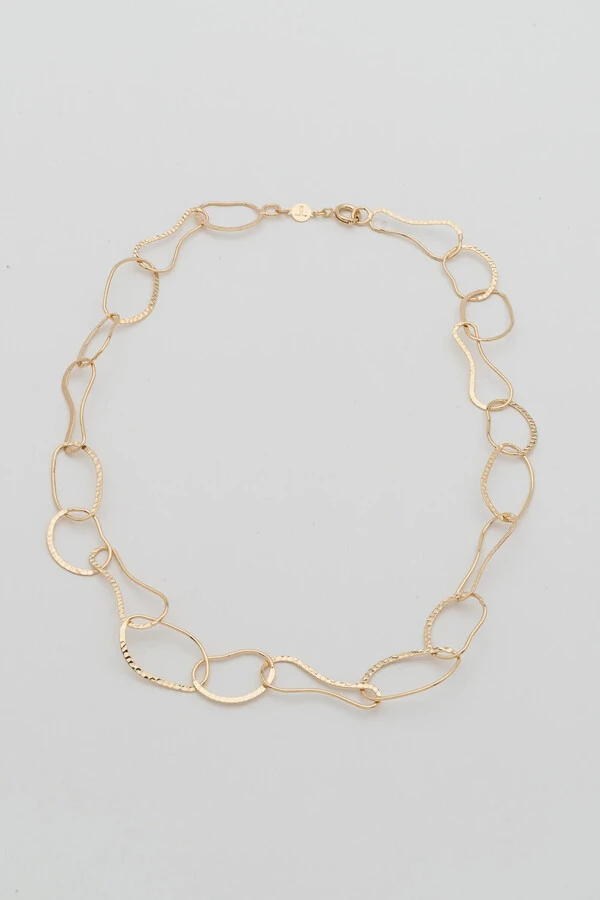 Colar Dourado Origem Elos Orgânicos