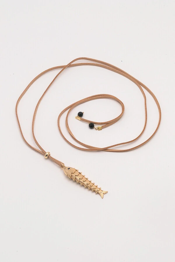 Colar Camurça Peixe Maleável