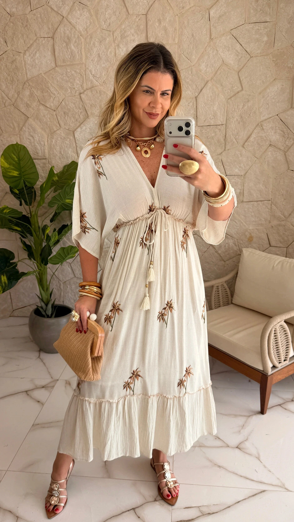 Foto Vestido Boho Chic Oásis