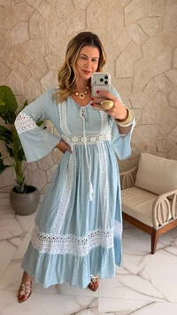 Vestido Boho Chic Alana
