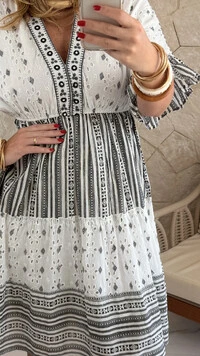 Vestido Boho Chic Maisa