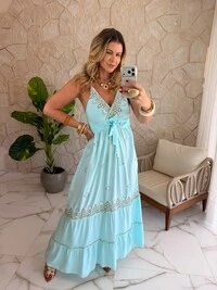 Vestido Boho Chic Flora