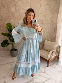 Vestido Boho Chic Alana