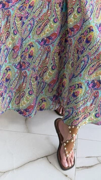 Vestido Boho Chic Longo Lena