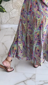 Vestido Boho Chic Longo Lena