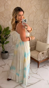 Vestido Boho Chic Longo Elis
