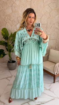 Vestido Boho Chic Jade