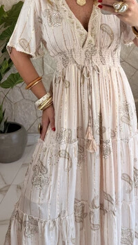 Vestido Boho Chic Longo Lavínia