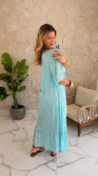 Vestido Boho Chic Longo Lívia
