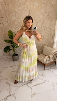 Vestido Boho Chic Longo Íris