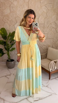 Vestido Boho Chic Longo Maia